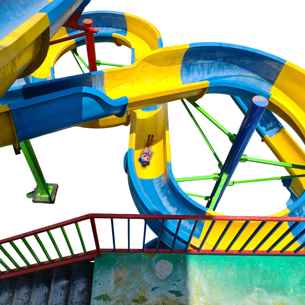 Wahana seluncuran air Galaxy Waterpark